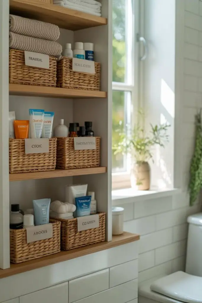 Rotate Bathroom Essentials Seasonally to Maintain Order