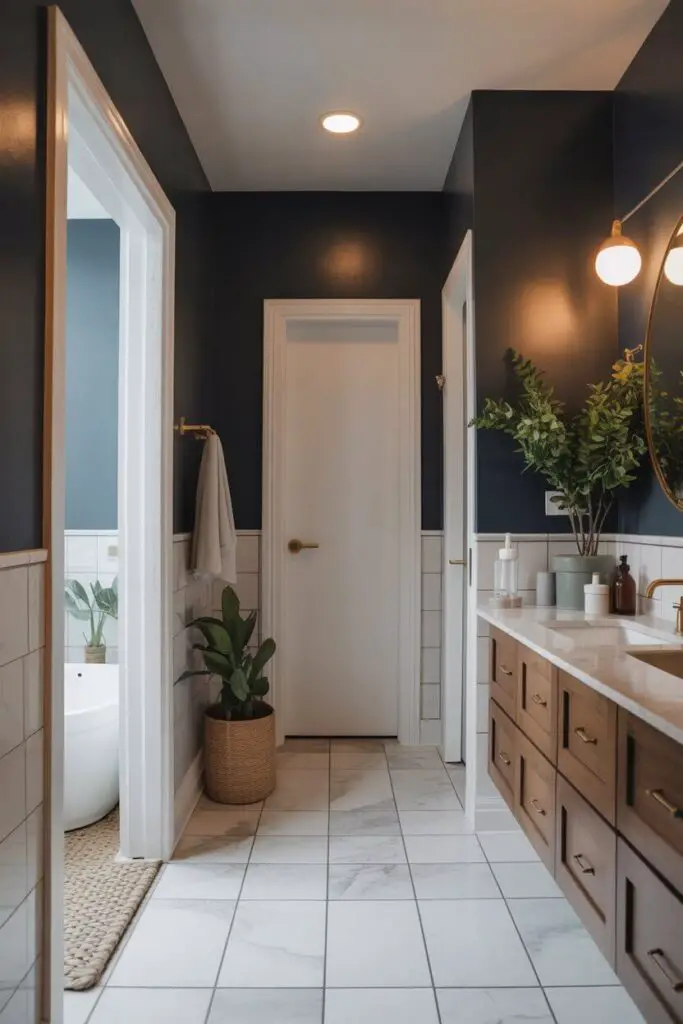 Incorporate Bright Accents to Create Contrast