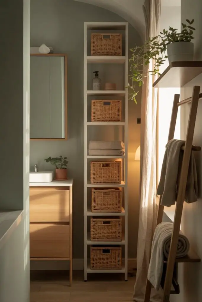How to Create a Scandinavian Look in a Small Bathroom (That Feels Big on Style) 6 Smart Storage: Minimal Yet Effective