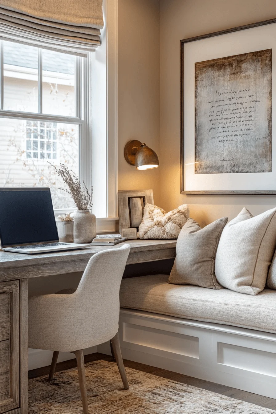 plush cushioned seating