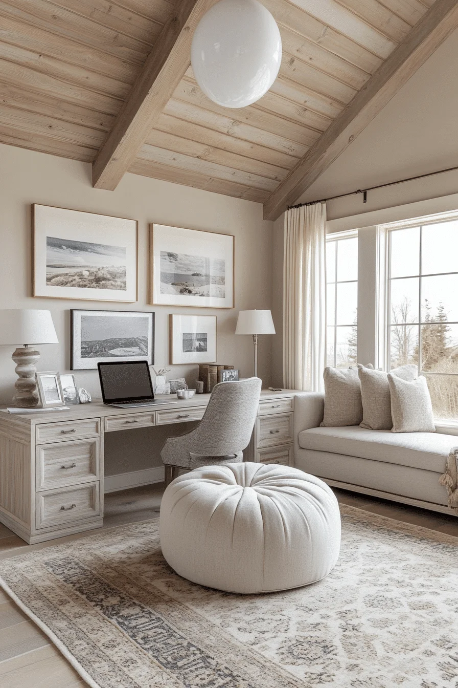 ergonomic office setup