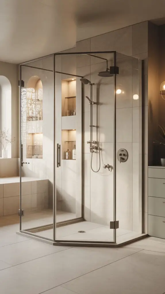 Hinged (Pivot) Glass Doors Classic With a Twist