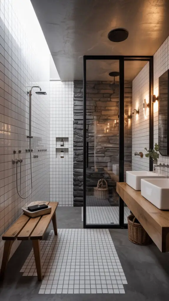 Combine Different Materials for Depth and Interest