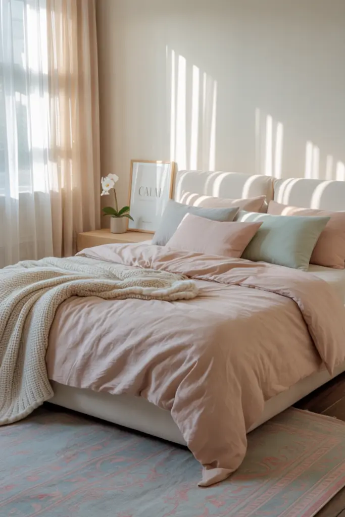 Balancing Pastels with Neutral Tones