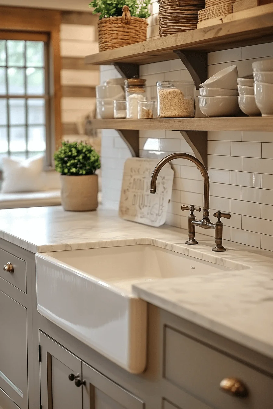 farmhouse kitchen backsplash ideas