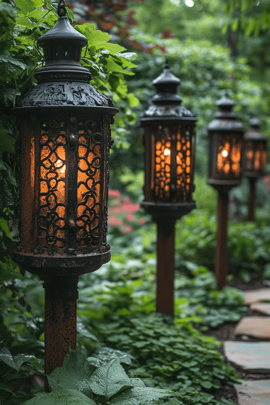 vintage garden decor