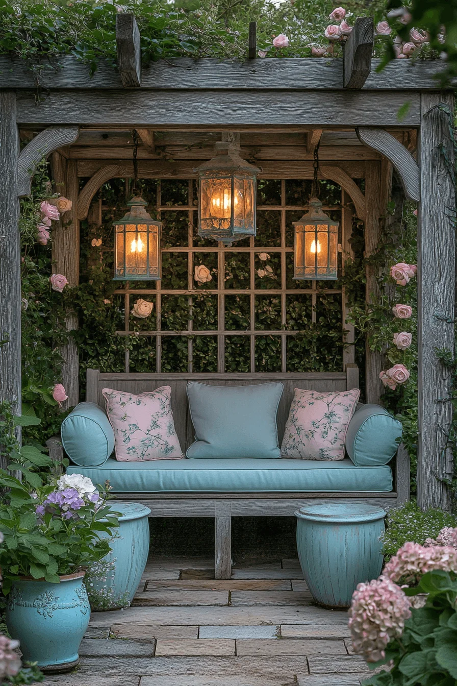 vintage garden decor