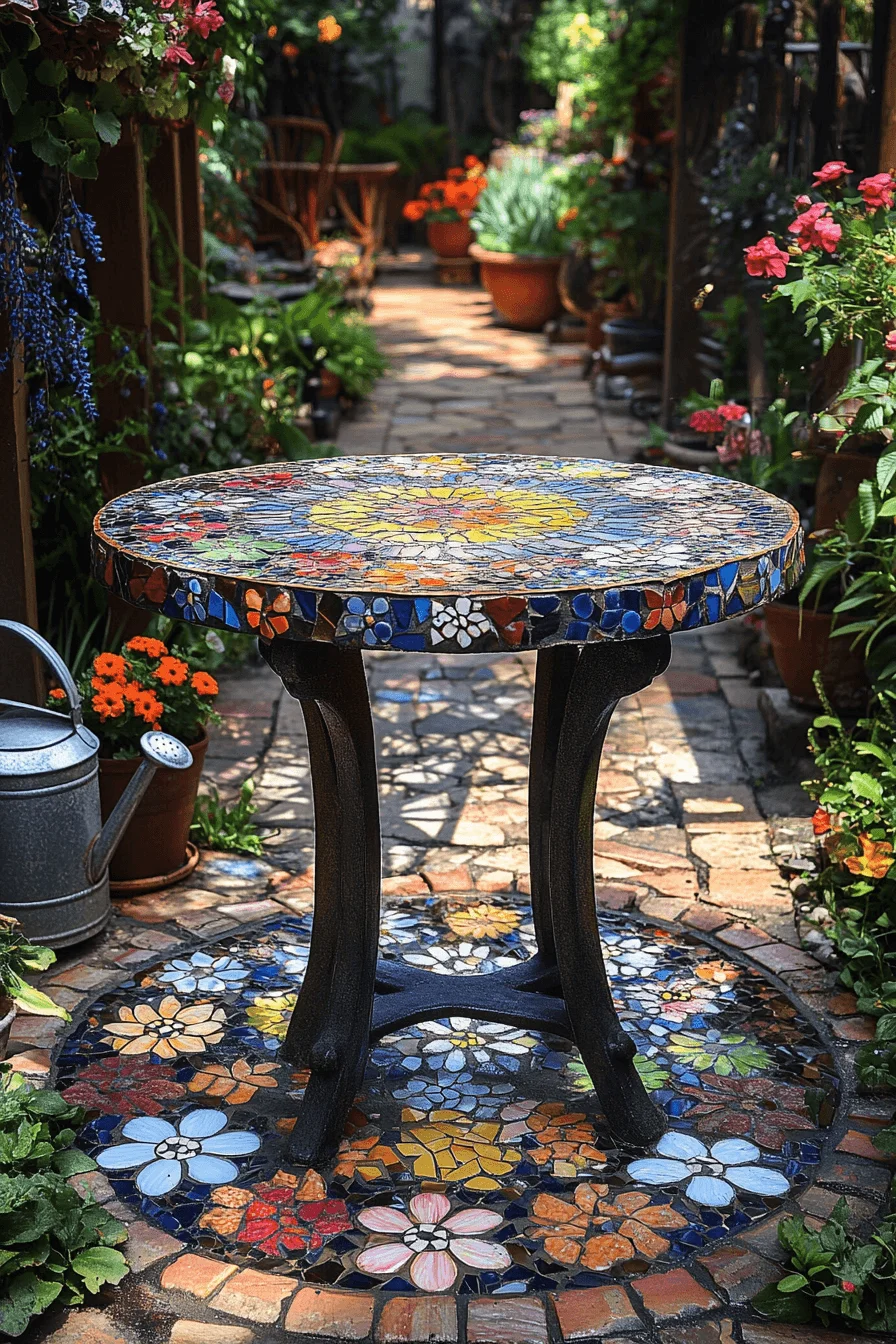 vintage garden decor