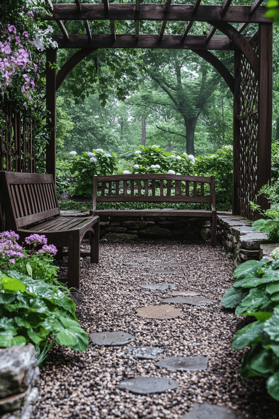 vintage garden decor