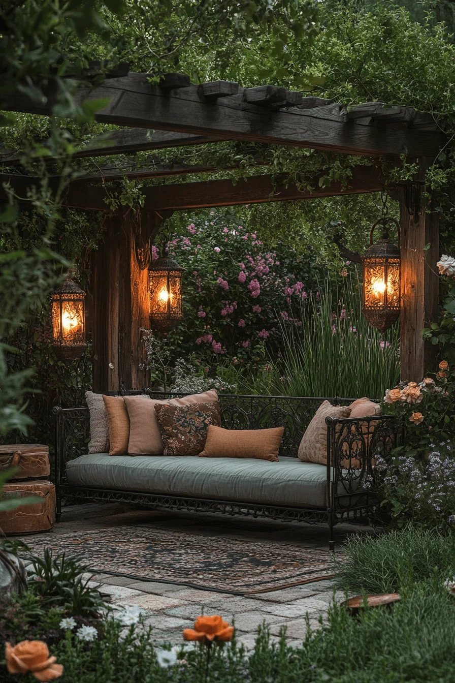 vintage garden decor
