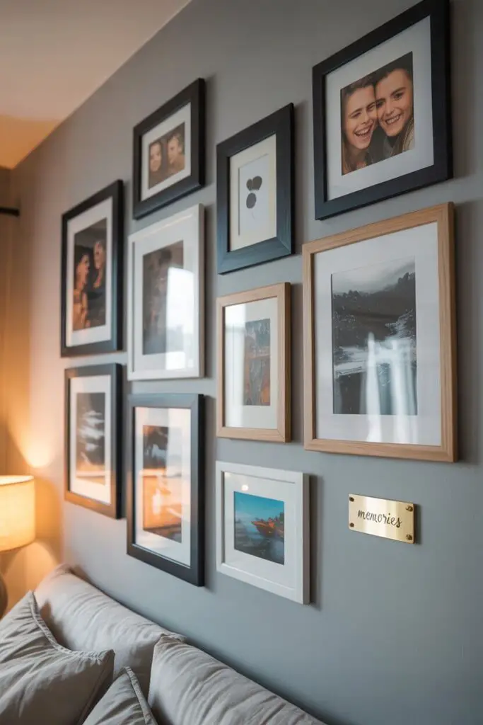 Personalized Gallery Wall of Art and Memories