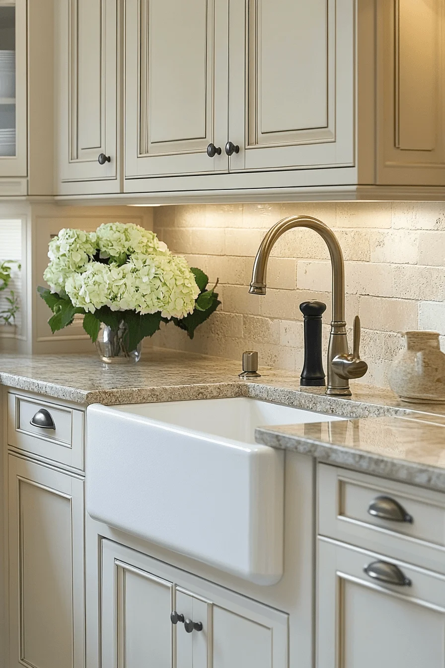 ivory kitchen cabinets