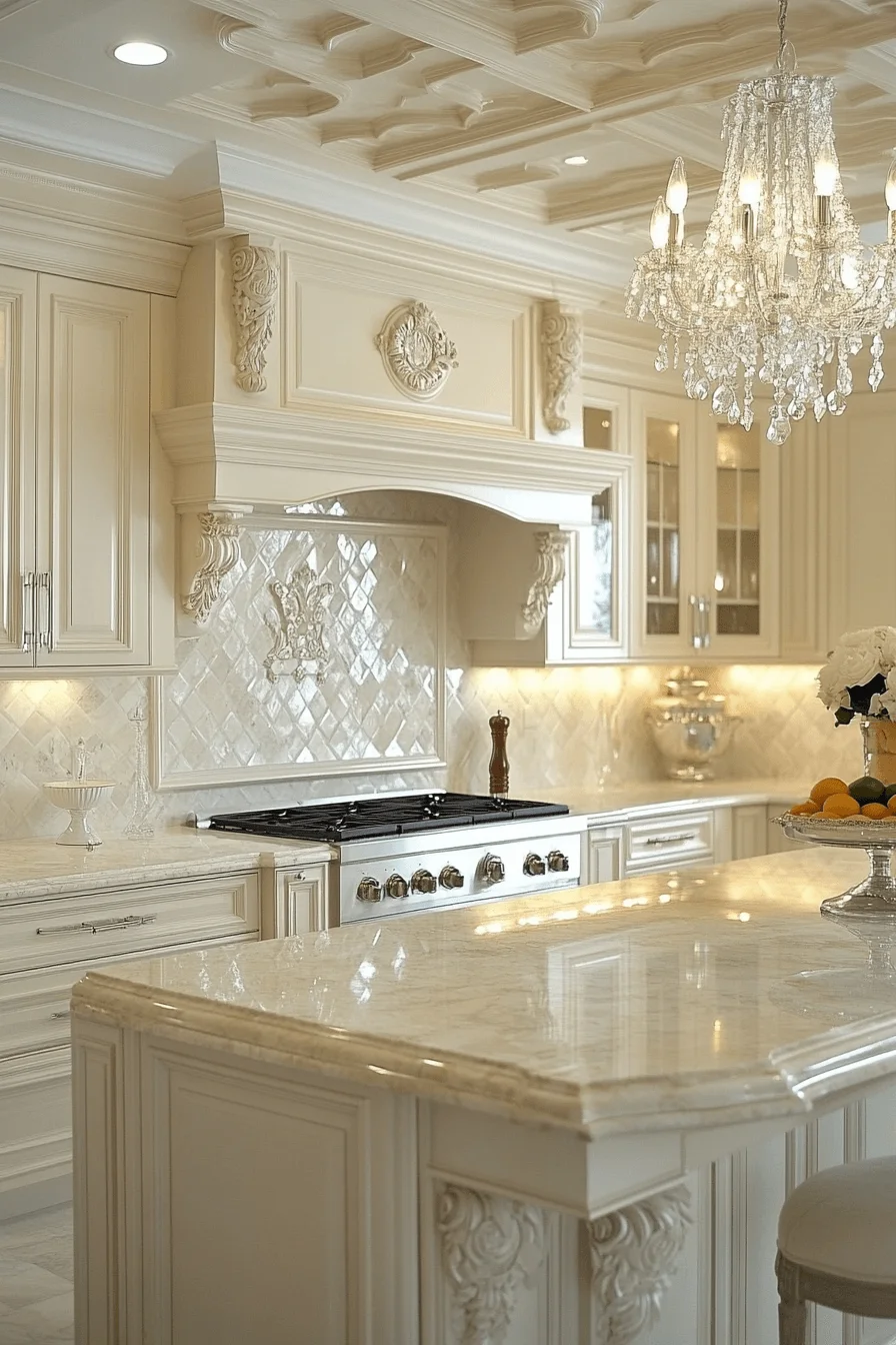 ivory kitchen cabinets