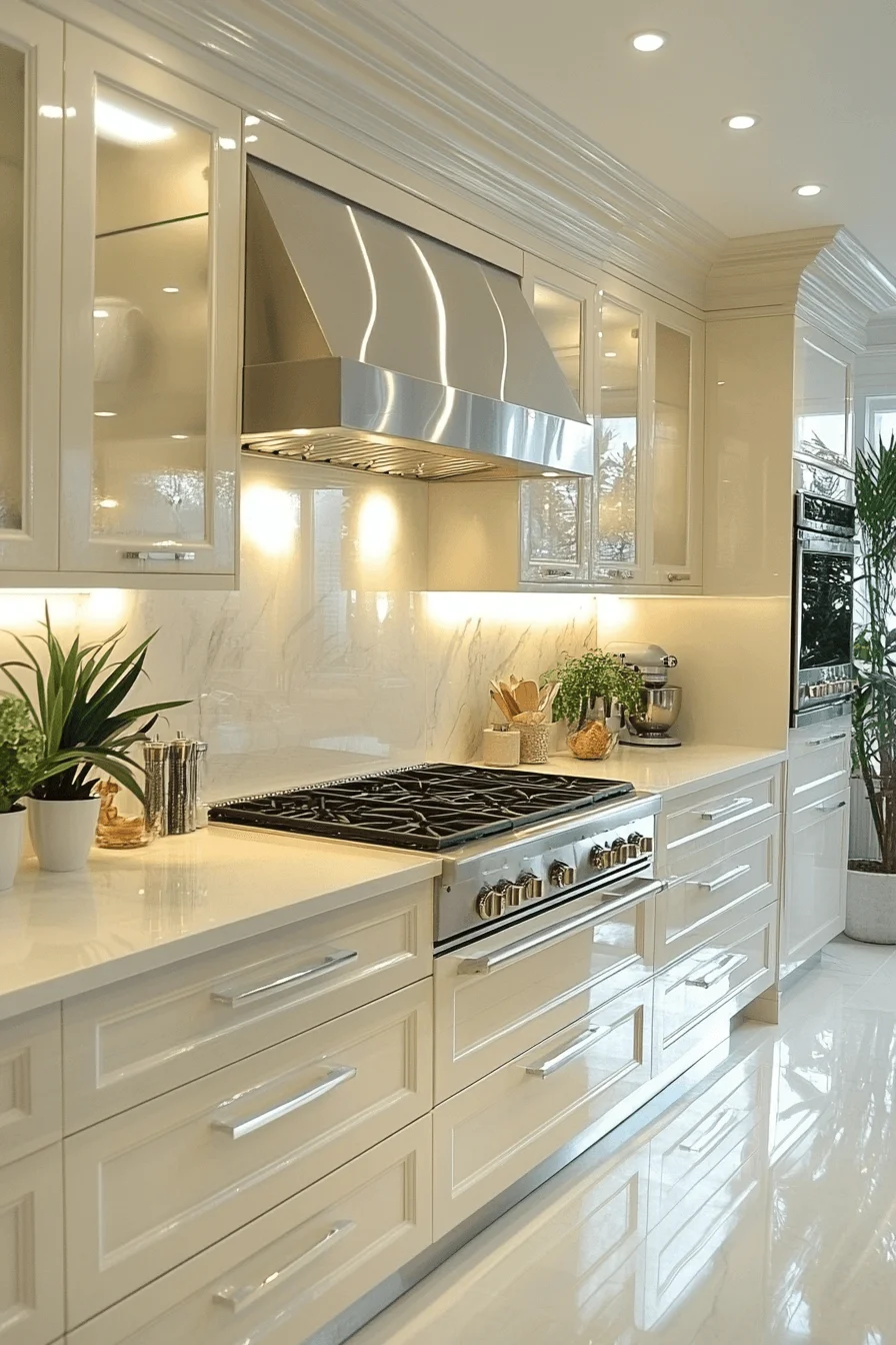 ivory kitchen cabinets