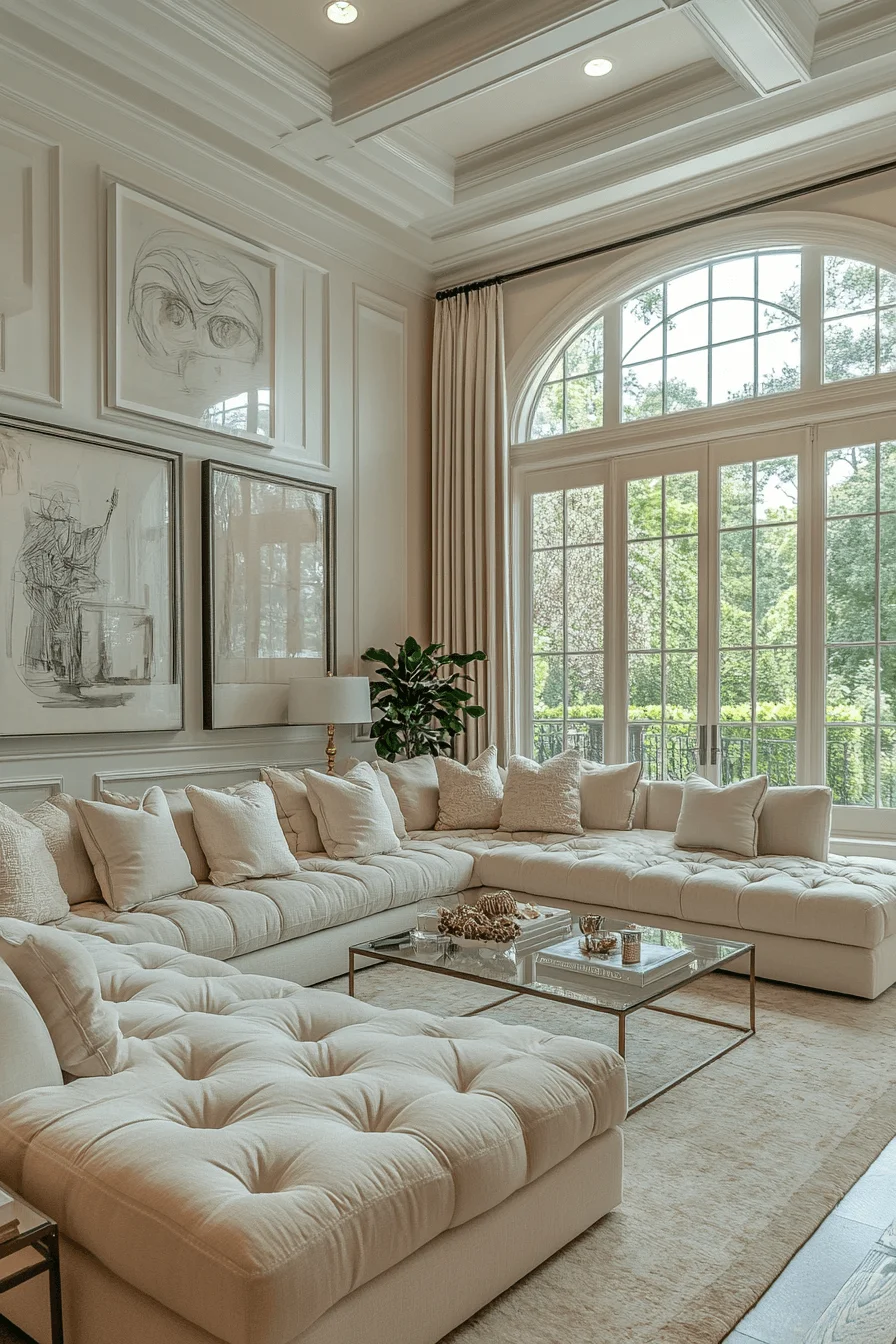 elegant sectional sofa