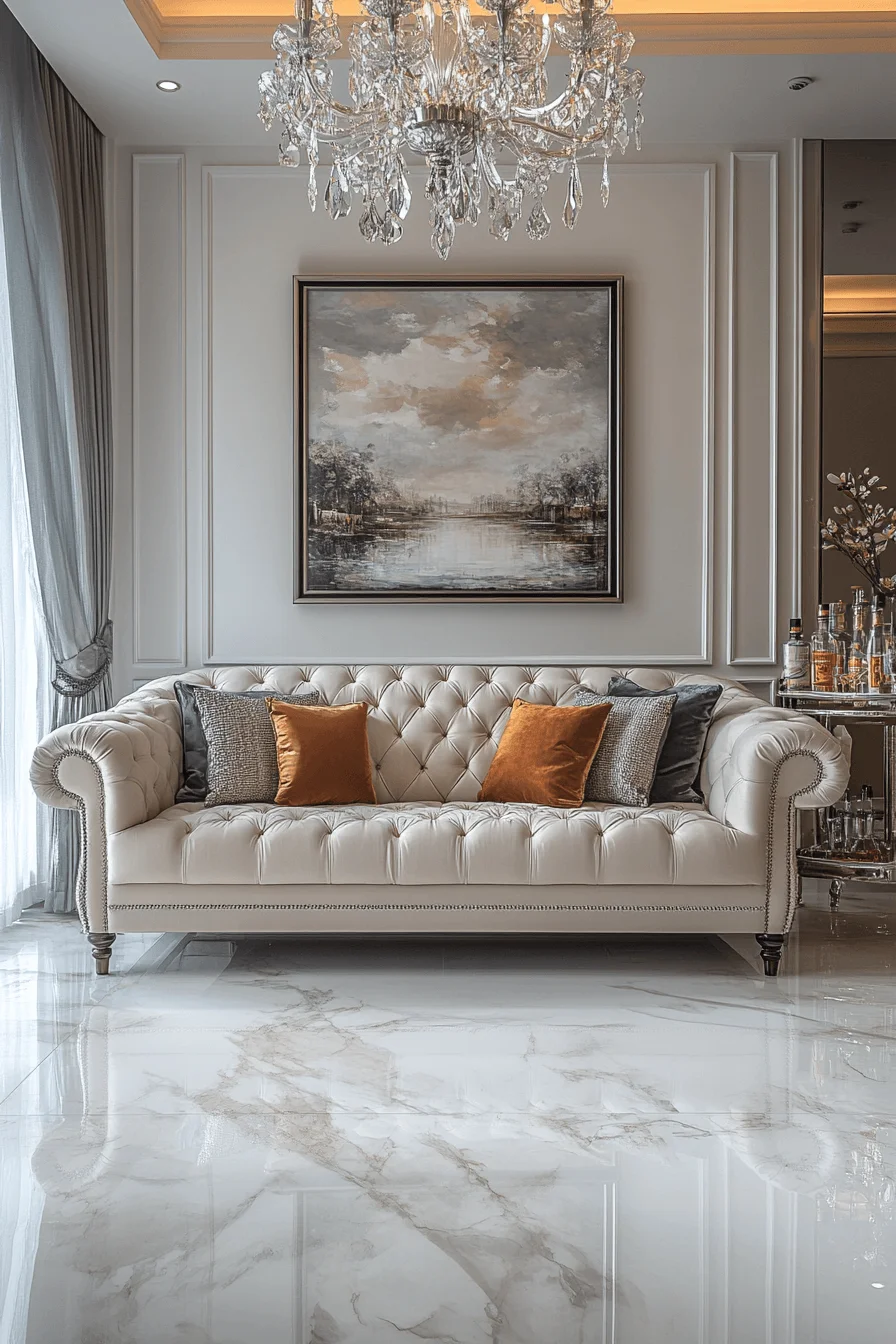 cream sofa living room