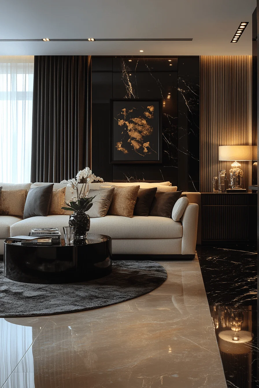 cream sofa living room