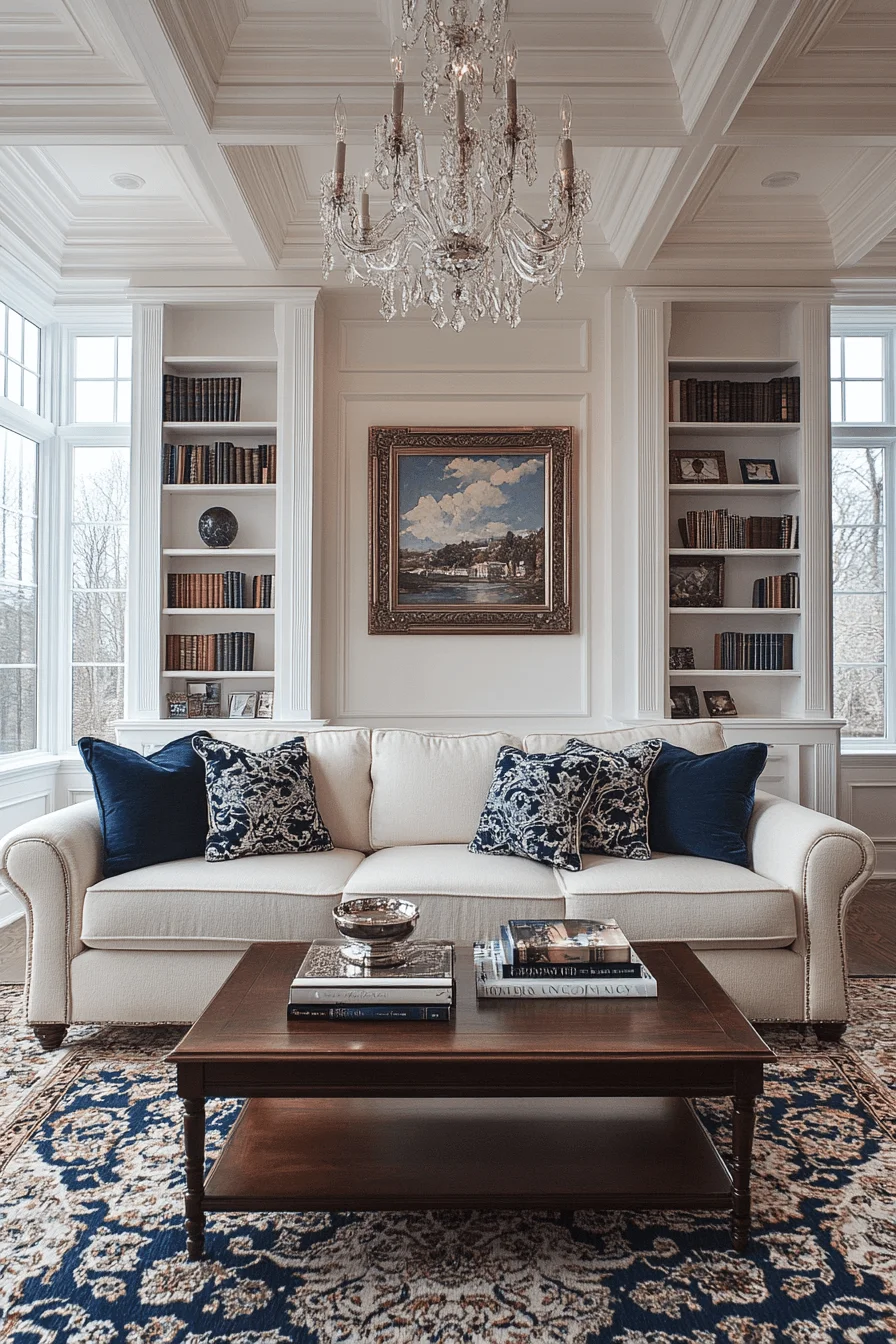 cream sofa living room