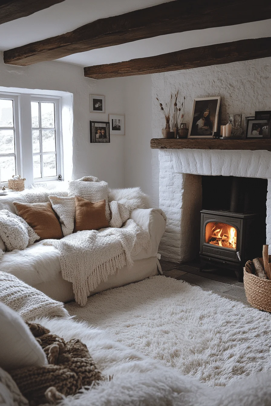 cream sofa living room