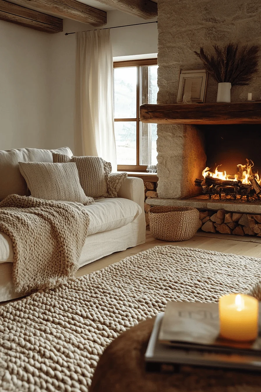 cream sofa living room