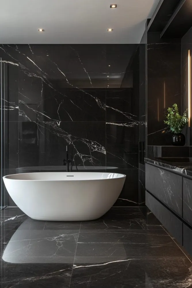 Marble Statement Wall