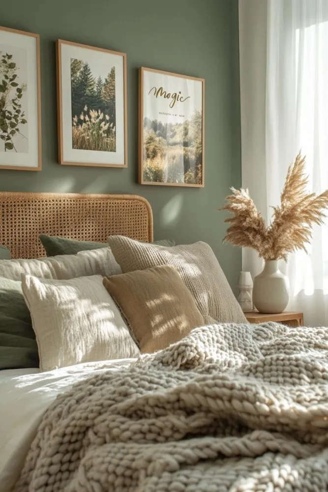 Sage Green Gallery Wall