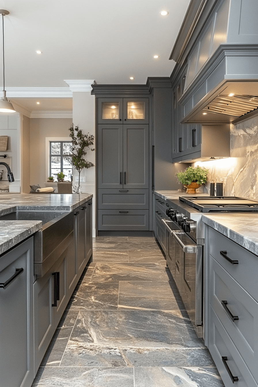29 Light Gray Kitchen Cabinets for a Soft Yet Contemporary Feel 2 light gray kitchen cabinets