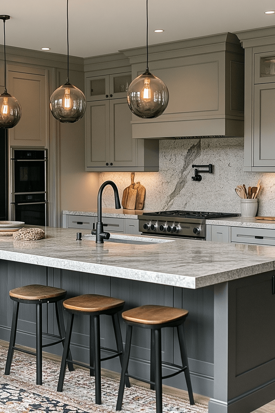 29 Light Gray Kitchen Cabinets for a Soft Yet Contemporary Feel 6 light gray kitchen cabinets