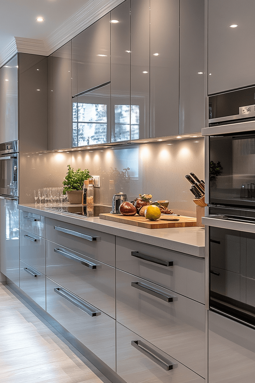 29 Light Gray Kitchen Cabinets for a Soft Yet Contemporary Feel 10 light gray kitchen cabinets