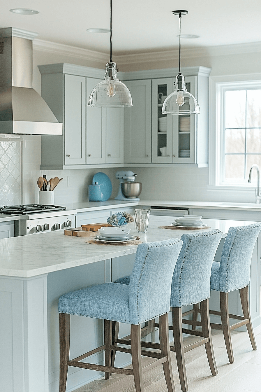 29 Light Gray Kitchen Cabinets for a Soft Yet Contemporary Feel 23 light gray kitchen cabinets