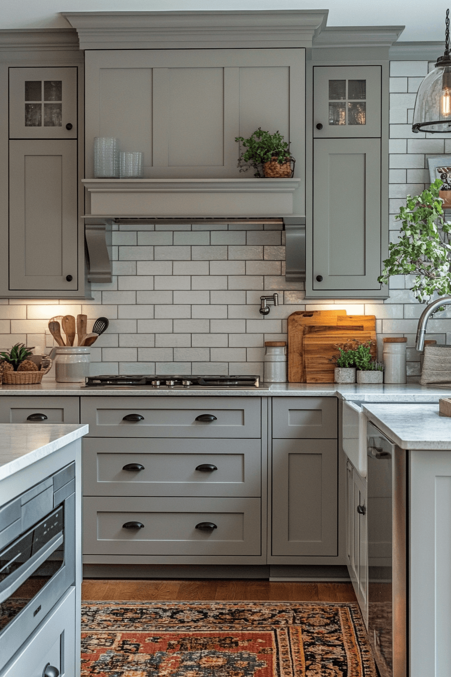 29 Light Gray Kitchen Cabinets for a Soft Yet Contemporary Feel 24 light gray kitchen cabinets