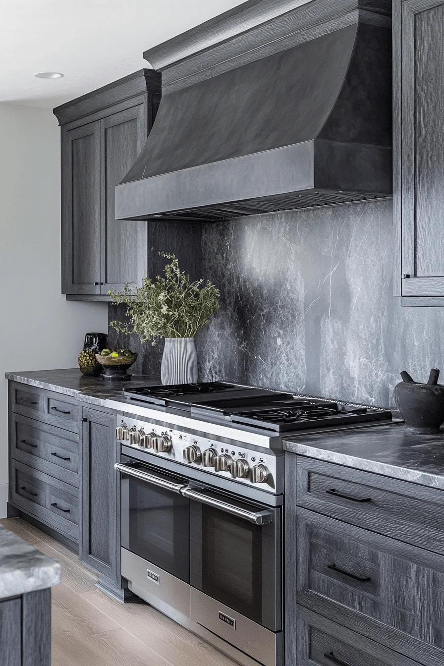 grey kitchen