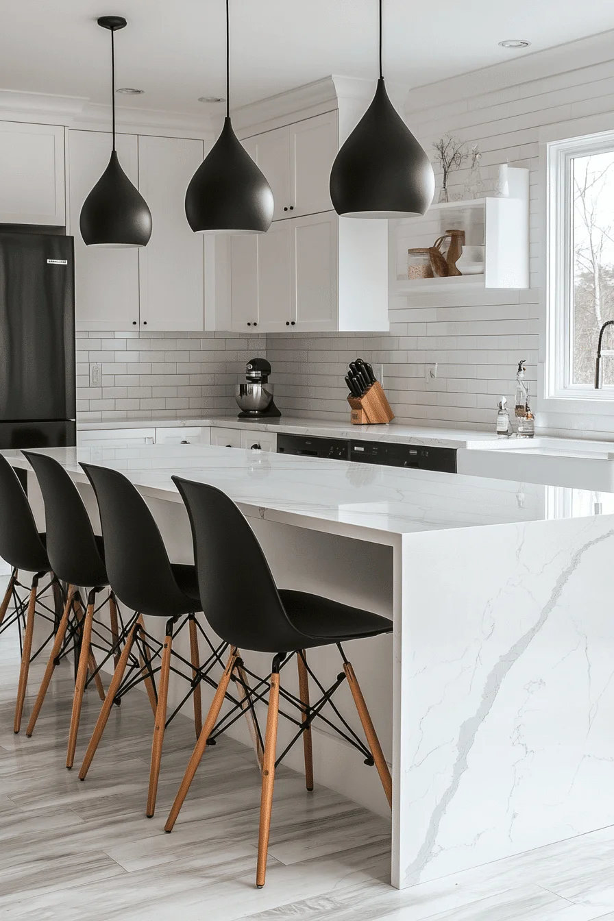 black and white kitchen ideas