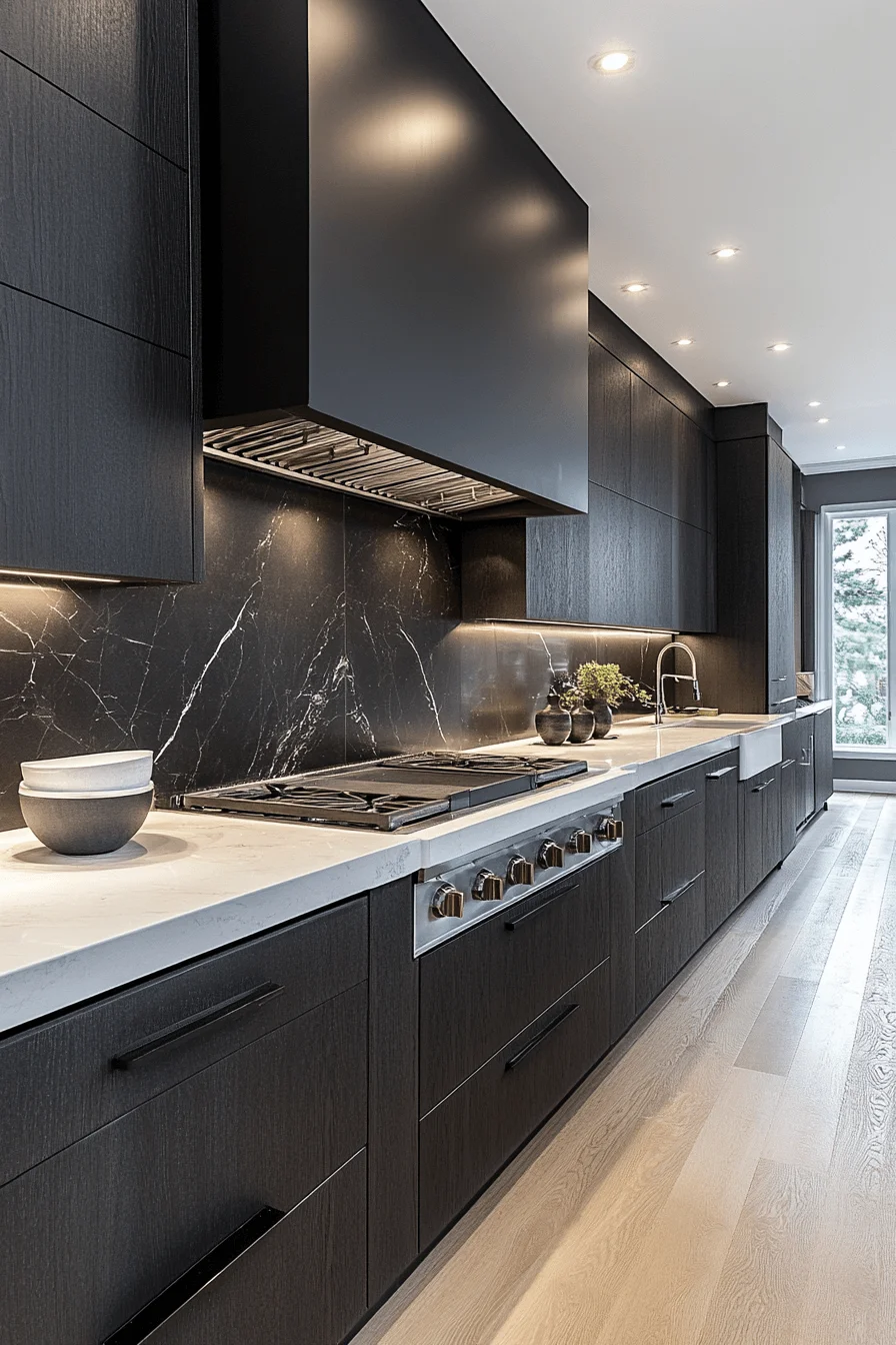 black and white kitchen ideas