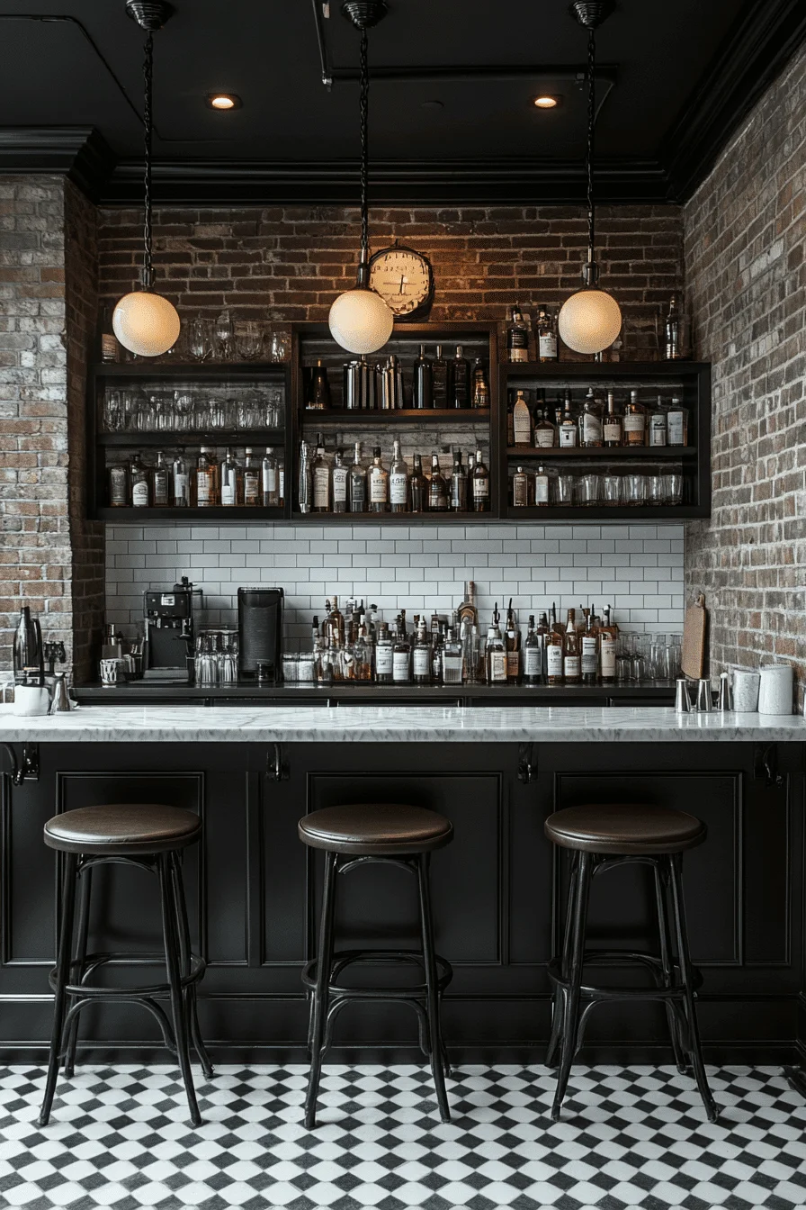 black and white kitchen ideas