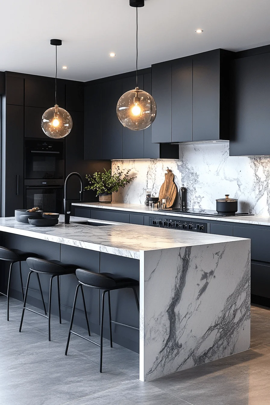 black and white kitchen ideas