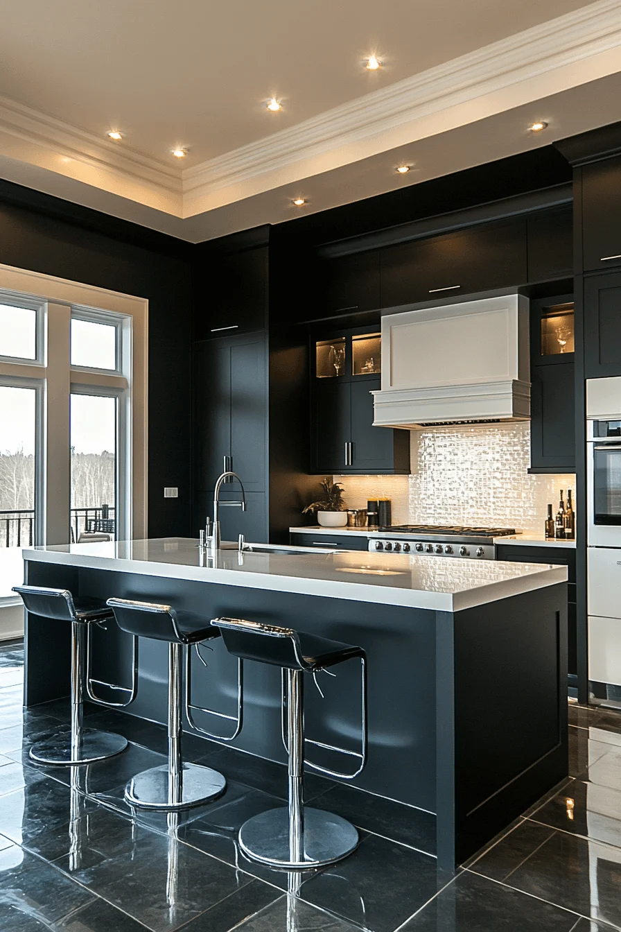 black and white kitchen ideas