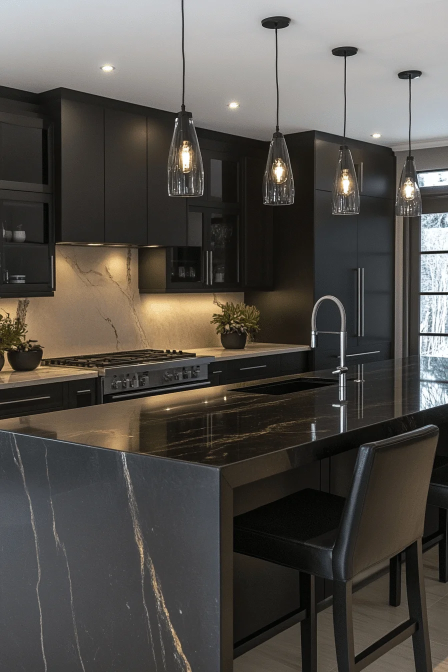 black and white kitchen ideas
