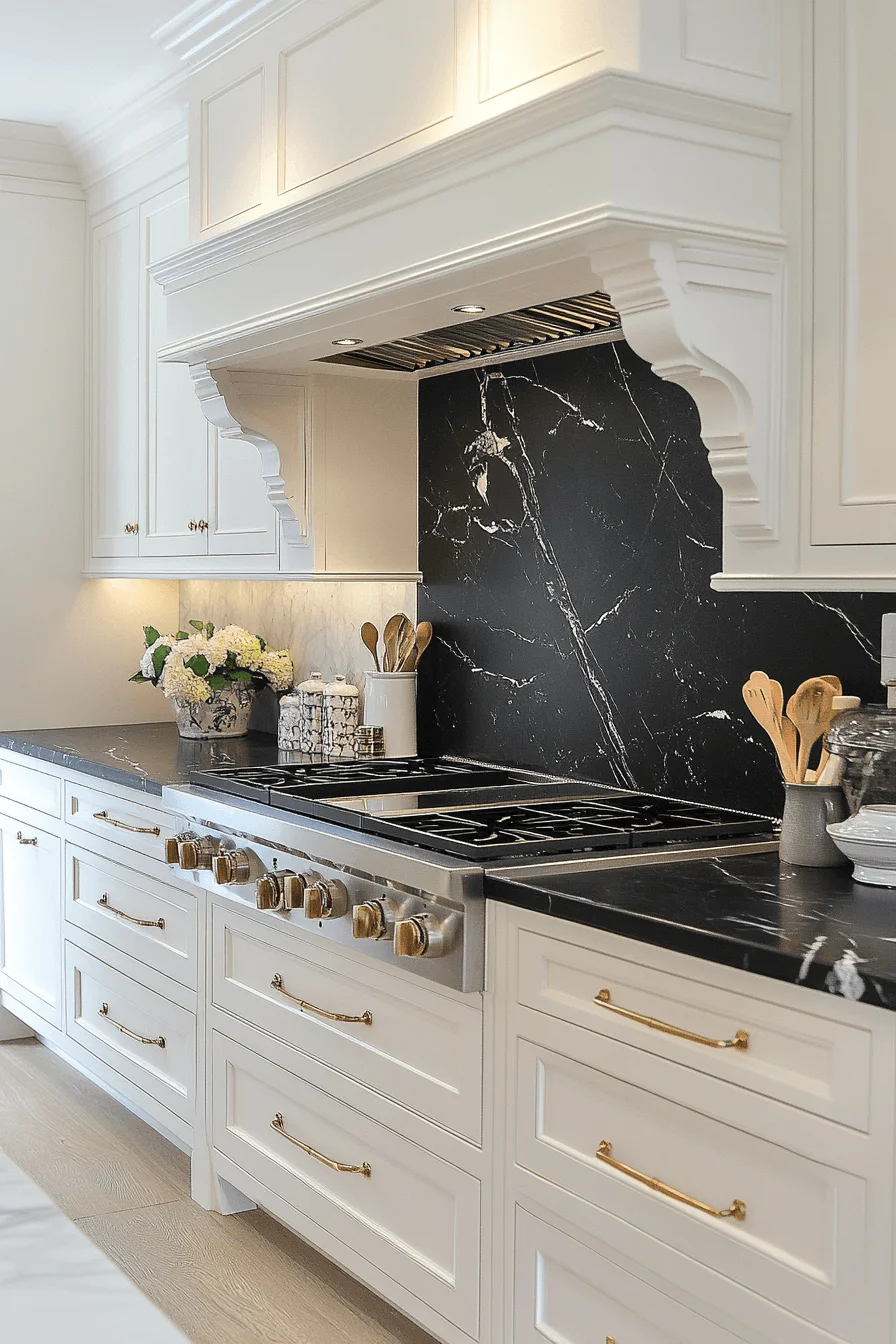 black and white kitchen ideas