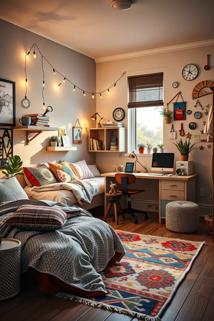 Cozy teen bedroom