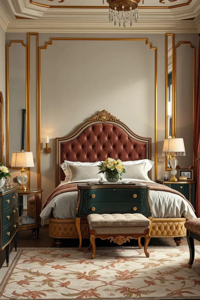 Luxurious Materials in Bedroom