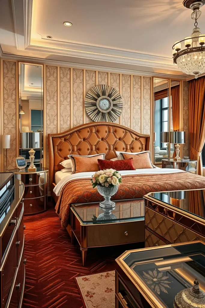 Glass and Chrome Accents