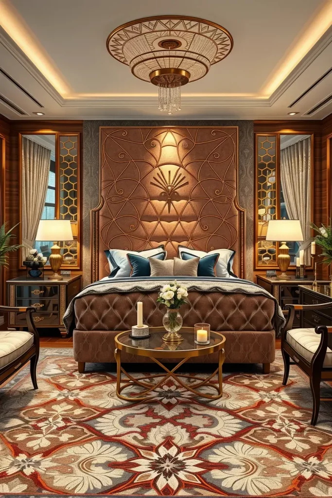 Elegant Art Deco Bedroom