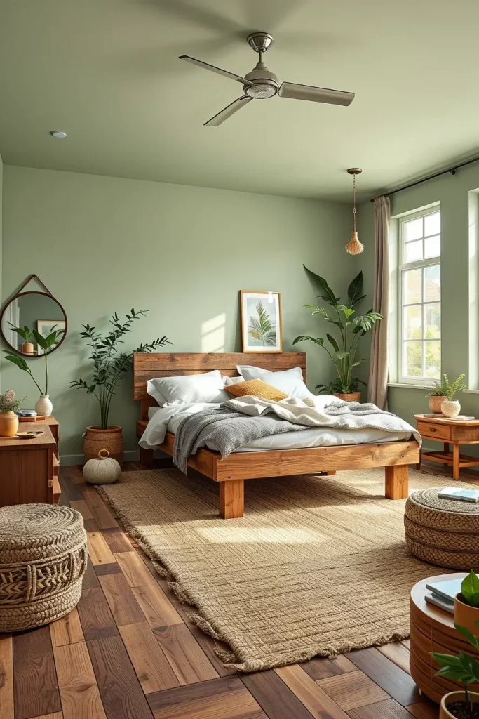 Low VOC paint bedroom