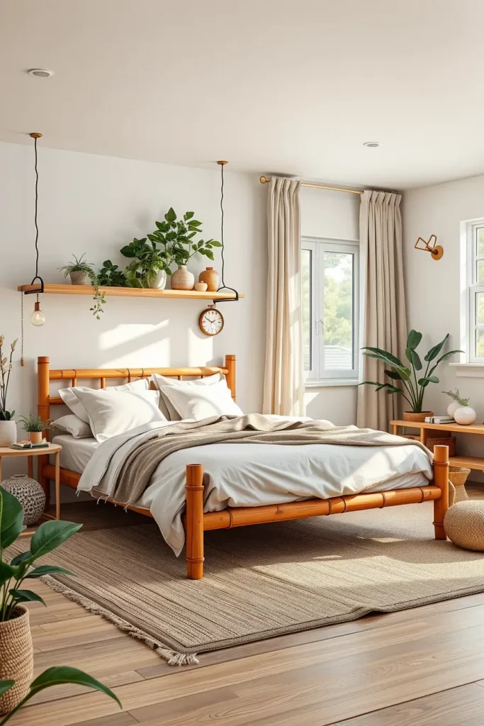 Stylish LED bedroom lighting