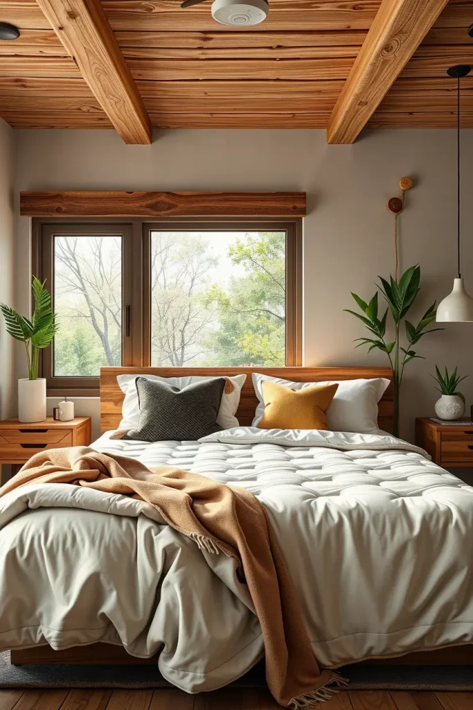 Organic mattress for eco bedroom