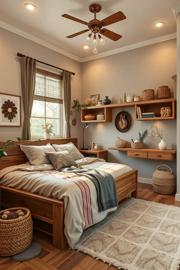 Sustainable bedroom storage