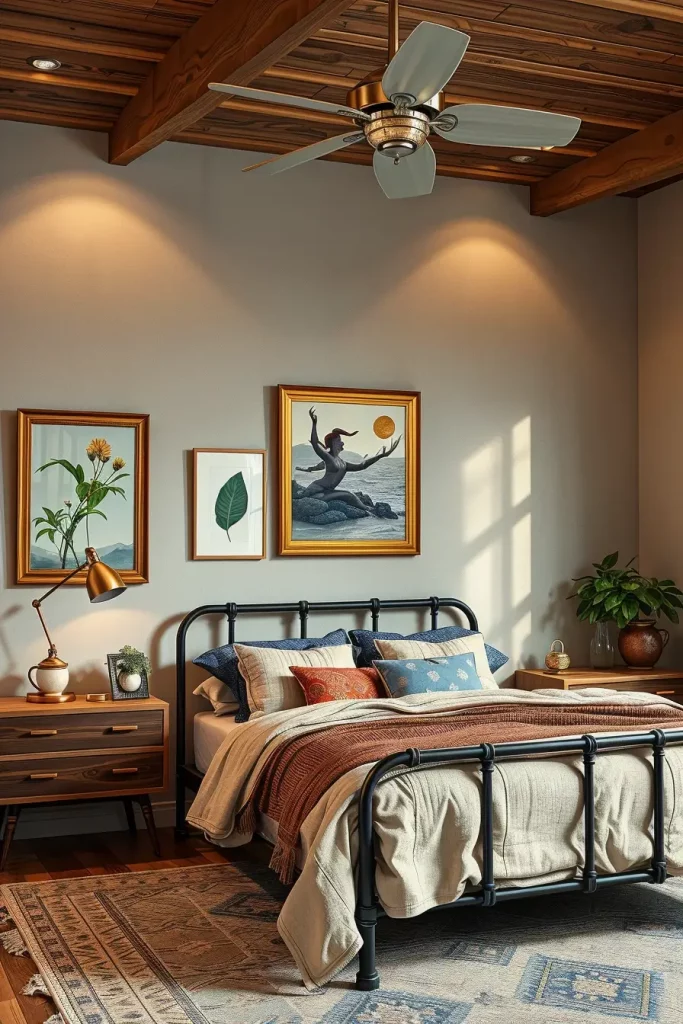 Recycled metal decor