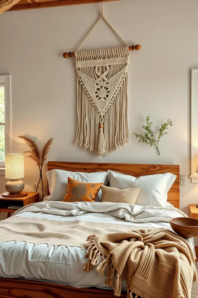 Artisan bedroom decor