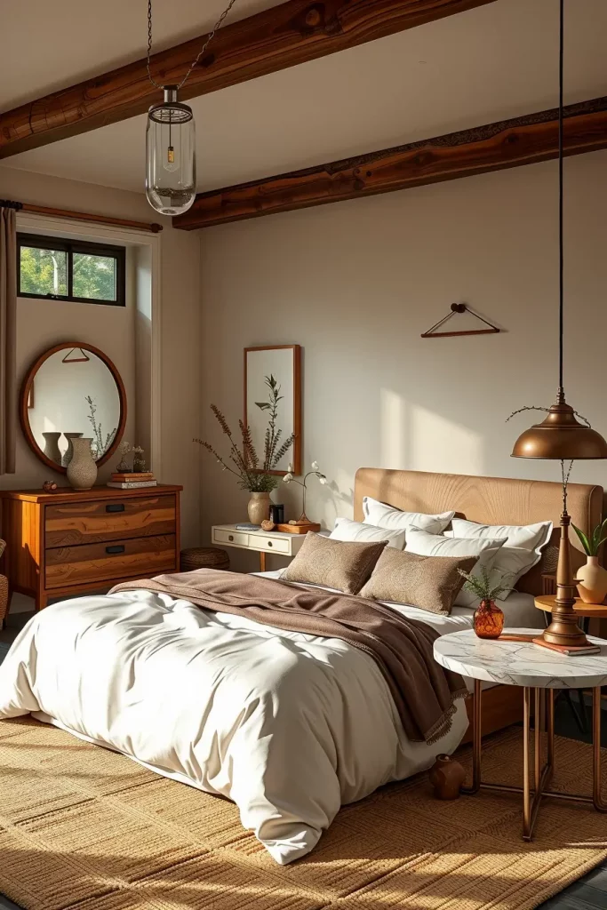 Luxury sustainable bedroom